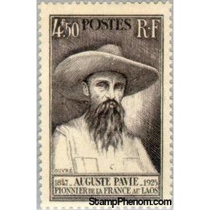 France 1947 Auguste Pavie (1847-1925) - Pioneers of France in Laos-Stamps-France-StampPhenom