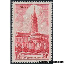 France 1947 Semi-Postals Cathedrals %26 Churches-Stamps-France-Mint-StampPhenom