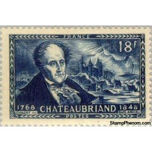 France 1948 François René de Chateaubriand (1768-1848)-Stamps-France-StampPhenom