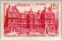 France 1948 Luxembourg Palace-Stamps-France-StampPhenom