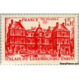 France 1948 Luxembourg Palace-Stamps-France-StampPhenom