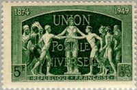 France 1949 75th Anniversary of the U.P.U.-Stamps-France-StampPhenom