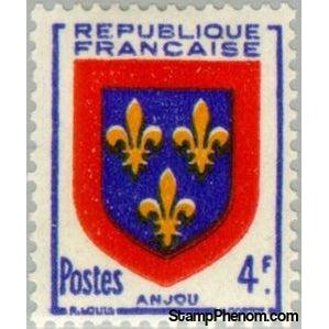 France 1949 Anjou-Stamps-France-StampPhenom