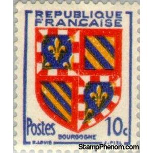 France 1949 Bourgogne-Stamps-France-StampPhenom