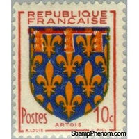 France 1951 Provincial Arms- Artois-Stamps-France-StampPhenom