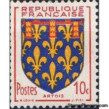 France 1951 Provincial Coats of Arms-Stamps-France-Mint-StampPhenom