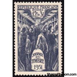 France 1951 Stamp Day-Stamps-France-Mint-StampPhenom