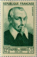 France 1953 Famous People-Stamps-France-StampPhenom