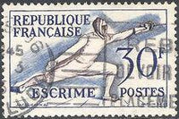 France 1953 Sports-Stamps-France-Mint-StampPhenom