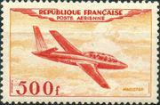 France 1954 Airmail - Aircraft-Stamps-France-Mint-StampPhenom