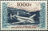 France 1954 Airmail - Aircraft-Stamps-France-Mint-StampPhenom