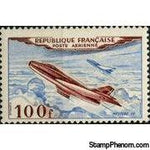 France 1954 Airmail - Aircraft-Stamps-France-Mint-StampPhenom