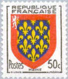 France 1954 Coat of Arms-Stamps-France-StampPhenom