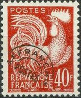 France 1954 Definitives - Harvester and Gallic Cock-Stamps-France-Mint-StampPhenom