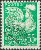 France 1954 Definitives - Harvester and Gallic Cock-Stamps-France-Mint-StampPhenom