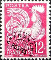 France 1954 Definitives - Harvester and Gallic Cock-Stamps-France-Mint-StampPhenom