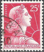 France 1955 - 1959 Definitives - Marianne, New Type-Stamps-France-Mint-StampPhenom