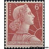 France 1955 - 1959 Definitives - Marianne, New Type-Stamps-France-Mint-StampPhenom