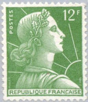 France 1955 Marianne de Muller-Stamps-France-StampPhenom