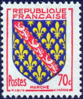 France 1955 Provincial Coats of Arms-Stamps-France-Mint-StampPhenom