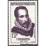 France 1957 Famous People-Stamps-France-Mint-StampPhenom