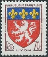 France 1958 Arms of French Towns-Stamps-France-Mint-StampPhenom