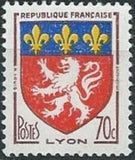 France 1958 Arms of French Towns-Stamps-France-Mint-StampPhenom