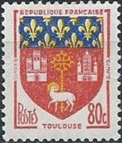 France 1958 Arms of French Towns-Stamps-France-Mint-StampPhenom