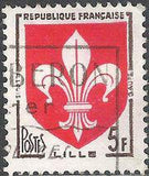 France 1958 Arms of French Towns-Stamps-France-Mint-StampPhenom