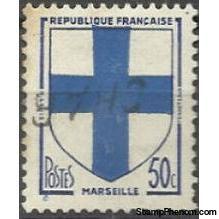 France 1958 Arms of French Towns-Stamps-France-Mint-StampPhenom