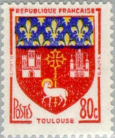 France 1958 Coat of Arms-Stamps-France-StampPhenom