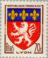 France 1958 Coat of Arms-Stamps-France-StampPhenom