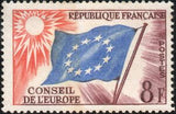 France 1958 European Union flag-Stamps-France-StampPhenom