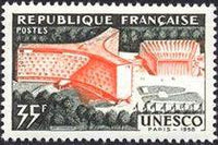 France 1958 UNESCO Headquarters in Paris-Stamps-France-Mint-StampPhenom