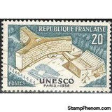 France 1958 UNESCO Headquarters in Paris-Stamps-France-Mint-StampPhenom