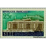 France 1958 Views of the Town-Stamps-France-StampPhenom