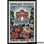 France 1959 Paris Flower Festival-Stamps-France-Mint-StampPhenom