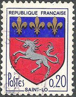 France 1960 - 1964 Arms of French Towns-Stamps-France-Mint-StampPhenom