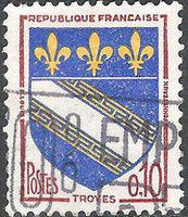 France 1960 - 1964 Arms of French Towns-Stamps-France-Mint-StampPhenom