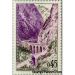 France 1960 Kerrata Gorges, Algeria-Stamps-France-StampPhenom