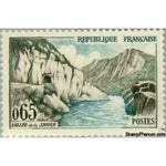 France 1960 Valley of the Sioule-Stamps-France-Mint-StampPhenom