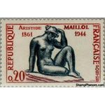 France 1961 Aristide Maillol (1861-1944)-Stamps-France-StampPhenom