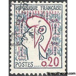 France 1961 Definitives - Marianne-Stamps-France-Mint-StampPhenom