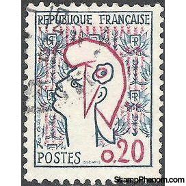 France 1961 Definitives - Marianne-Stamps-France-Mint-StampPhenom