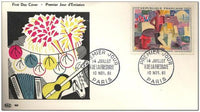 France 1961 Modern French Art-Stamps-France-Mint-StampPhenom