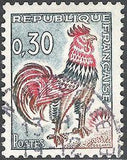 France 1962 - 1965 Definitives - Gallic Cock-Stamps-France-Mint-StampPhenom