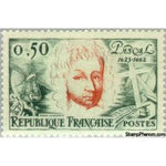 France 1962 Blaise Pascal (1623-1662)-Stamps-France-StampPhenom