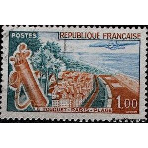 France 1962 Le Touquet Paris-Plage-Stamps-France-StampPhenom