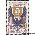 France 1962 School of Horology, Besançon-Stamps-France-Mint-StampPhenom