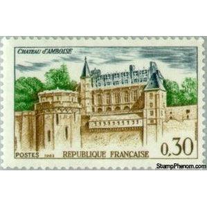 France 1963 Amboise Chateau-Stamps-France-StampPhenom